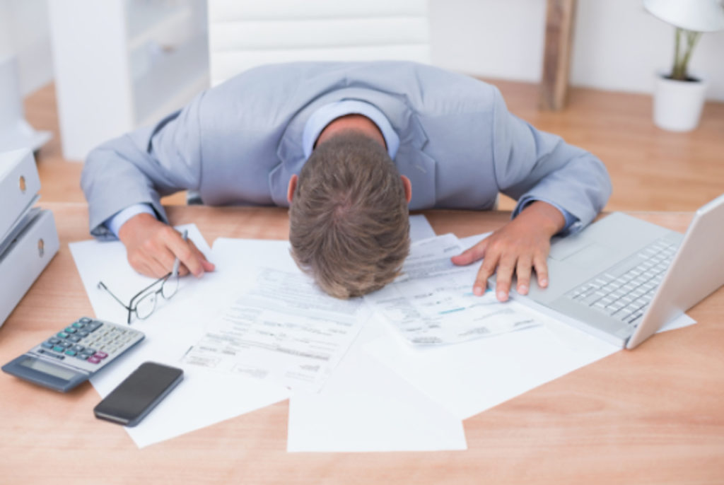 Man with Paperwork