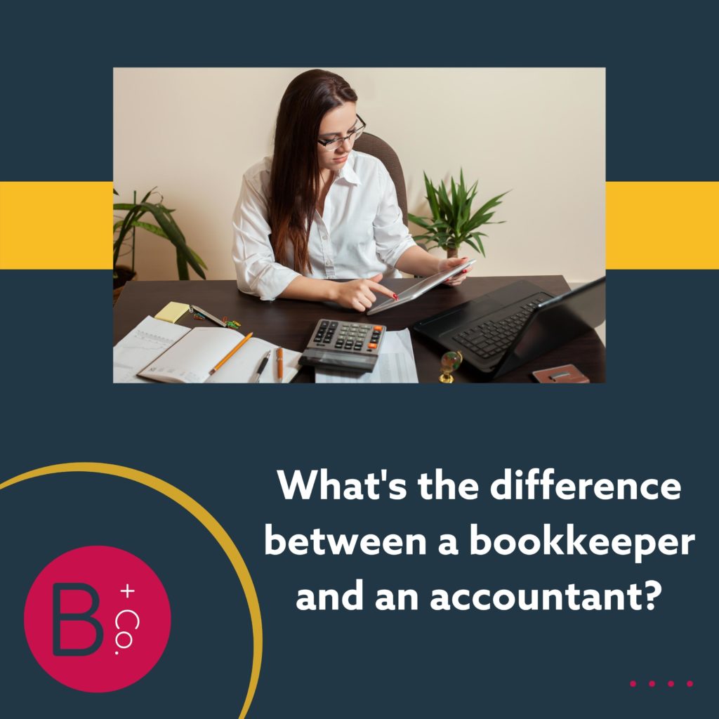 What's the difference between a bookkeeper and an accountant?