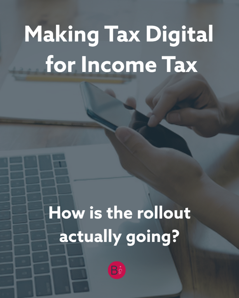 Making Tax Digital for Income Tax